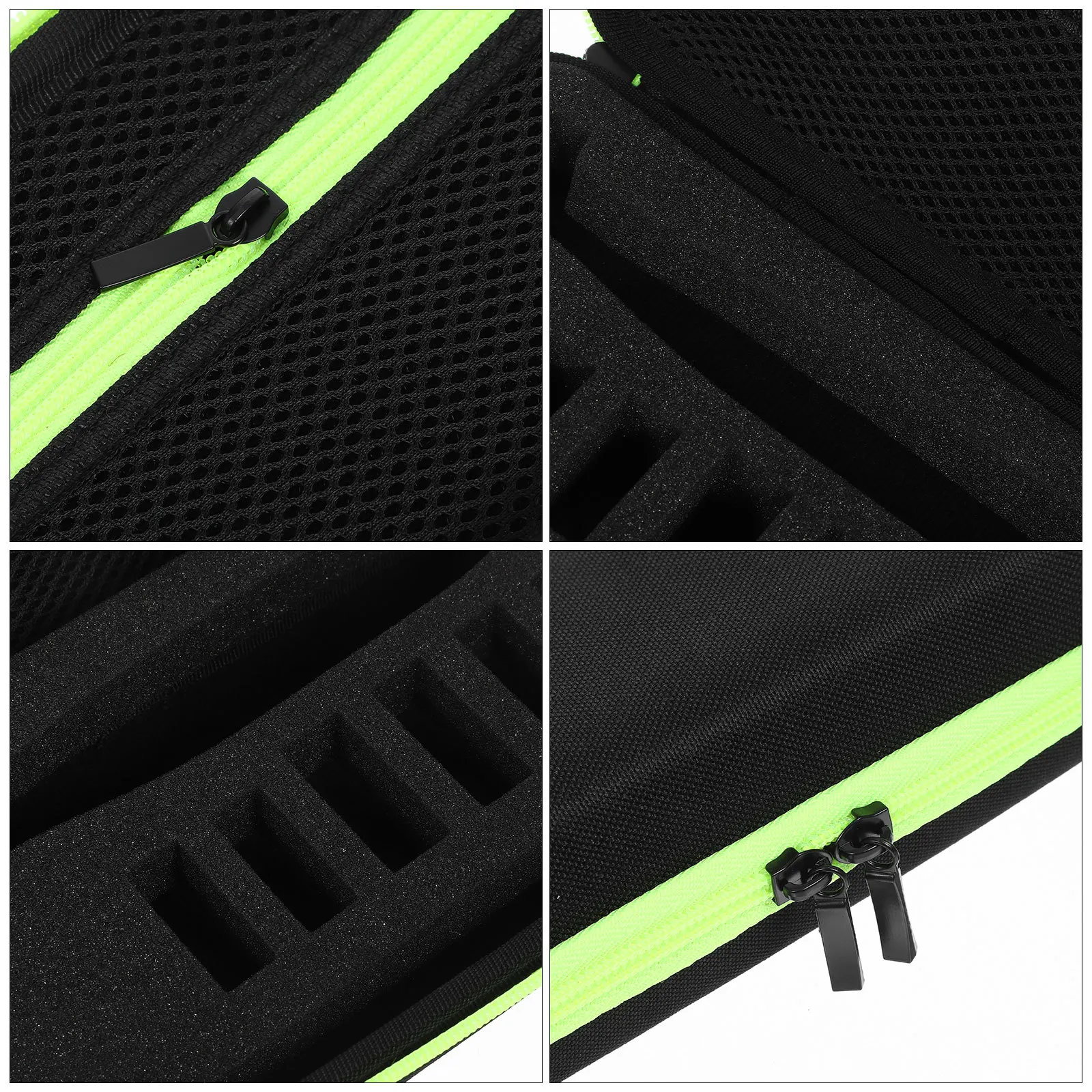 صندوق حماية ماكينة الحلاقة مقاوم للضغط بسحاب أخضر إيفا لـ Qp2530 2520 حامل ماكينة الحلاقة المحمولة للسفر