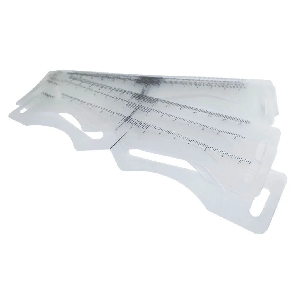 10-in-1 herbruikbare wenkbrauwsjablonenkit Professionele wenkbrauwvormende sjabloongids voor microblading en wenkbrauwmapping