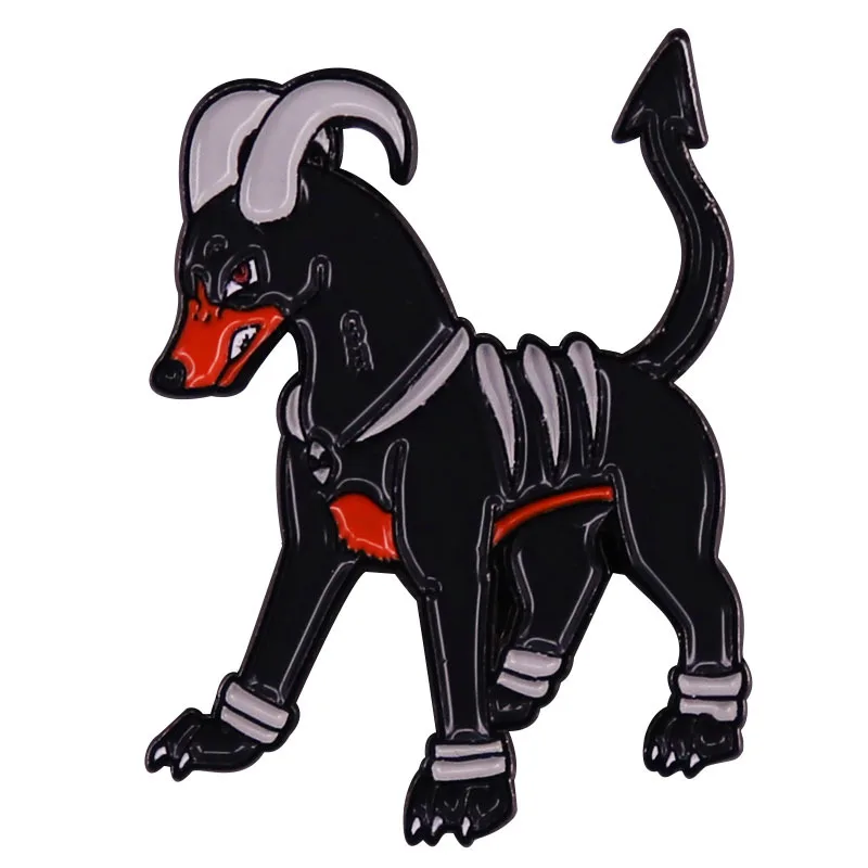 Cerberus Anime Brooch Cartoon Metal Badge Accessories