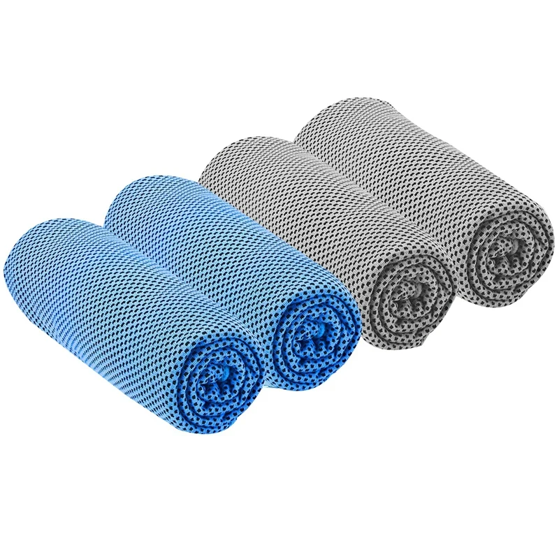 

4 Pcs Cooling Towel,Microfiber Towel Cooling Towels Soft Breathable Towel For Yoga Gym Golf Workout Travel Camping Beach