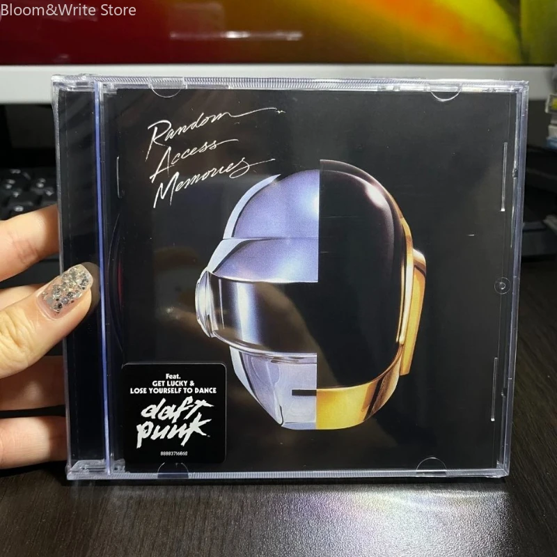 

Классический ретро-музыкальный CD Daft P-Punk: диск с альбомом Random Access Memories, CD-плеер для автомобиля, воспроизведение песен, музыка для вечеринок, коллекционный подарок
