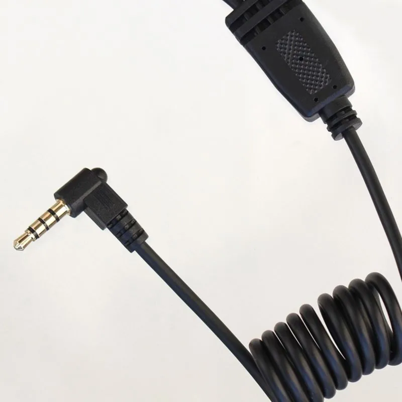 Super Sale 3.5mm to AVI AV Cable - Coiled Cable for SONY DCR-VX2000E, Compatible with AGS/ImmersionRC PowerPlay DVR