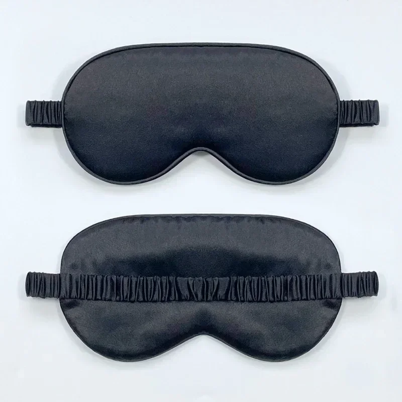 Imitated Silk Eye Patch Shading Sleep Eye Mask Eyepatch Travel Relax Cover Eyeshade Health Sleeping Shield Soft Eye Care Tools