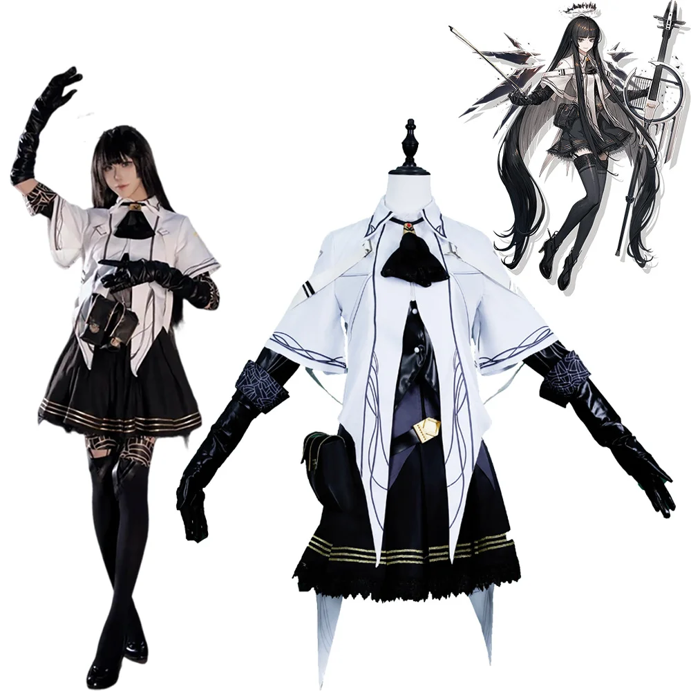 

Game Fighting Uniform Skirt Accessories Woman Sexy Masquerade Ball Suit Anime Arknights Revealing Arturia Cosplay Costume 2025