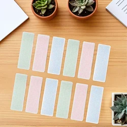 40 Pcs 테이프 디스펜서 플라스틱 Washi 카드 사무용품 종이 샘플 보드 보관