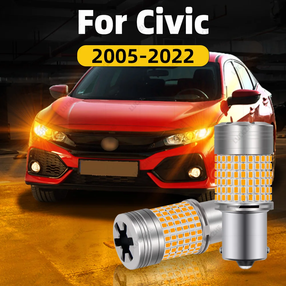 لهوندا سيفيك 8th 9th 10th Gen 1/2/3 بدوره إشارة LED أضواء 2005-2022 2013 2014 2015 2016 2017 2018 2019 تحول مصباح إشارة