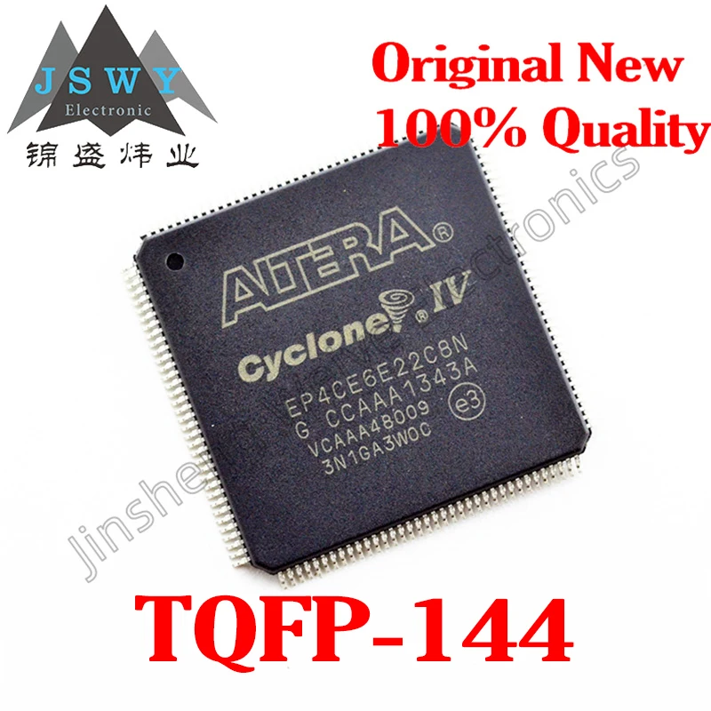 

(1/5-pcs) EP4CE6E22C8N TQFP144 Programmable Logic Chip Original In Stock Ships Fast!