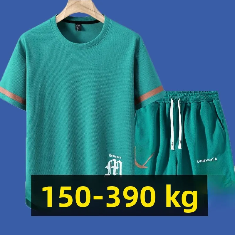 ensemble-sportif-decontracte-pour-homme-grande-taille-t-shirt-a-manches-courtes-et-short-ensemble-deux-pieces-pour-l'ete-tendance-et-confortable