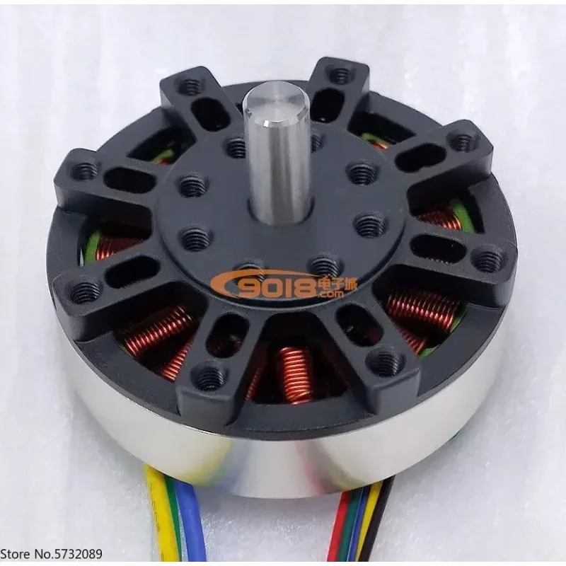 5310 motor 90W permanent magnet three-phase brushless DC motor disc flat thin version