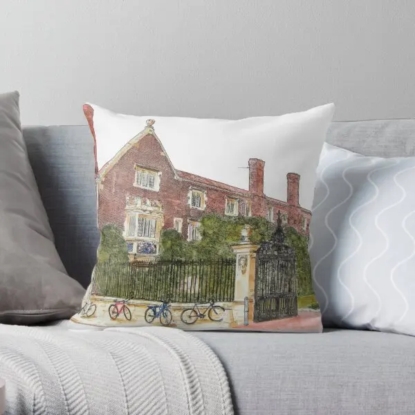 Magdalene College Cambridge  Printing Throw Pillow Cover Car Bed Fashion Home Soft Fashion Wedding Pillows not include One Side