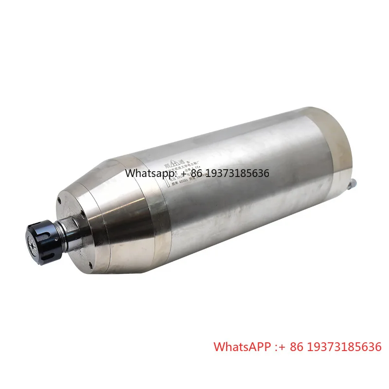 

Высокоскоростной шпиндель с водяным охлаждением 5,5 кВт 380 В 125 диаметром для деревообработки фрезерный станок с ЧПУ гравировальный станок по камню