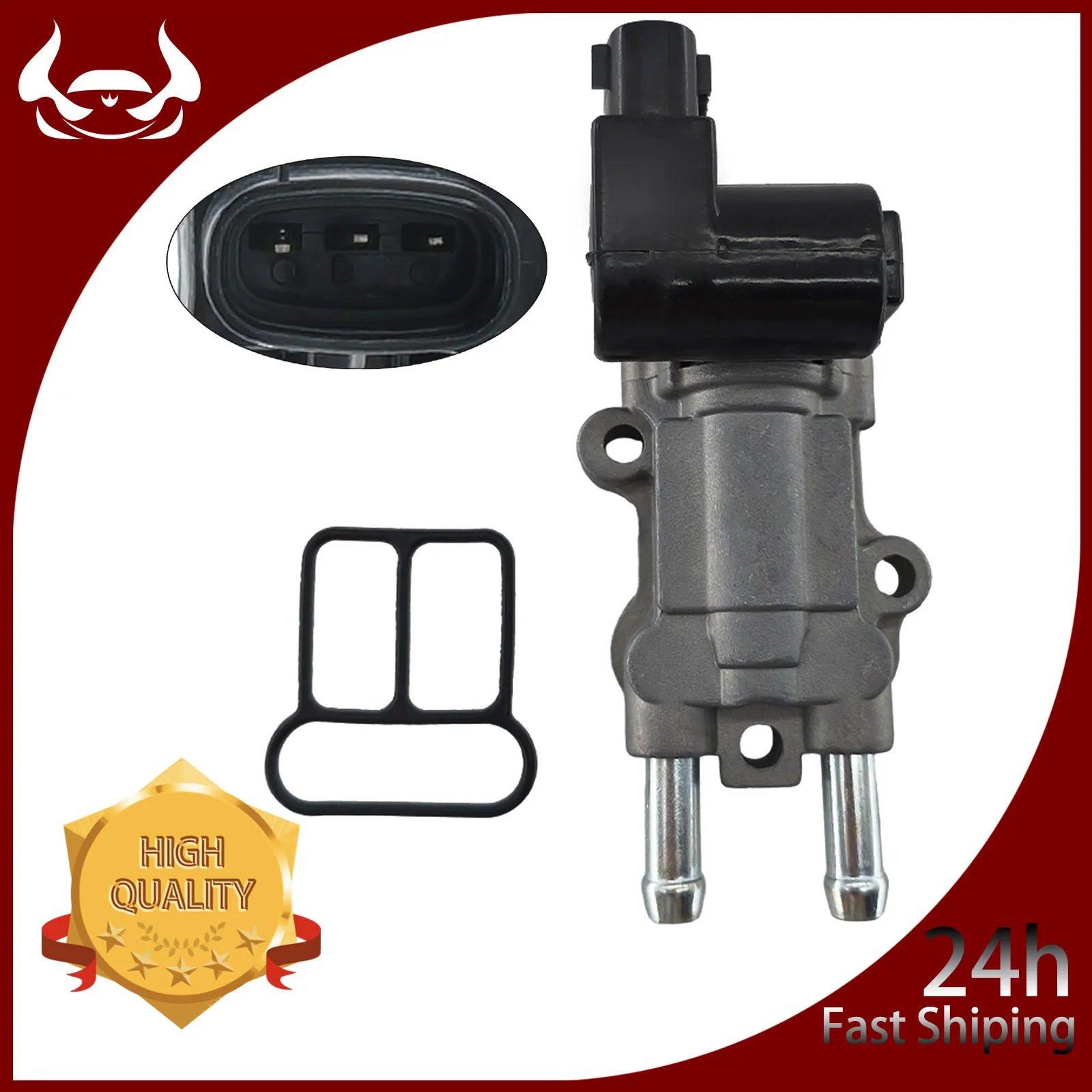 

222700D040 88969010 Idle Speed Air Control Valve Compatible with Toyota Corolla Matrix Vibe Pontiac Vibe