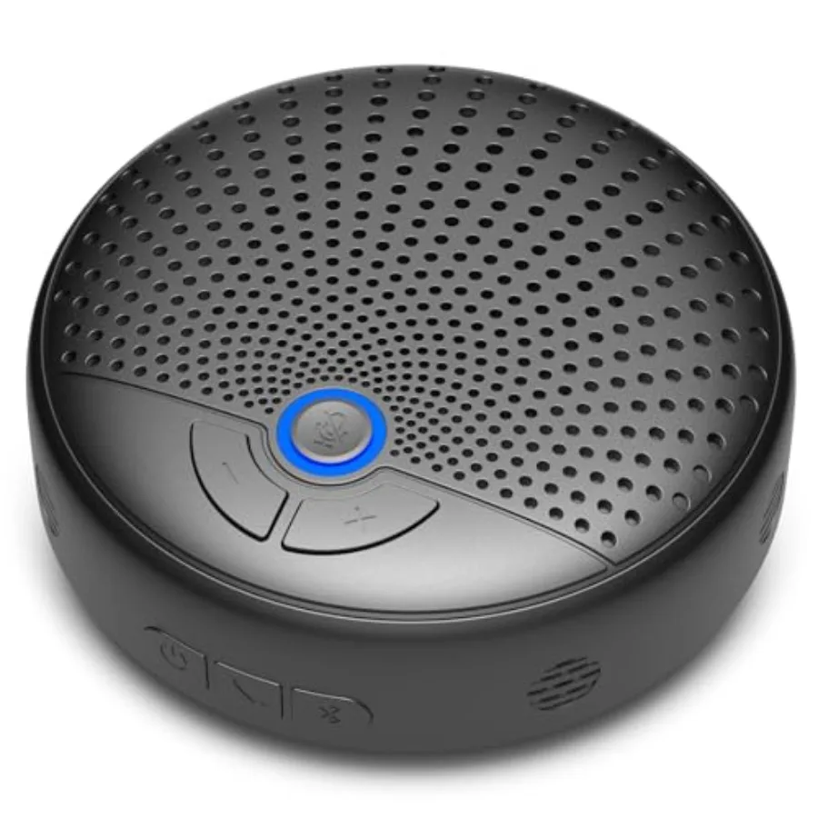 

CM900 Conference Speaker and Microphone 4 AI Mics 360° 20Feet 7m Voice Pickup Noise uction USB C and tooth 5.3 (20m and 66ft) S