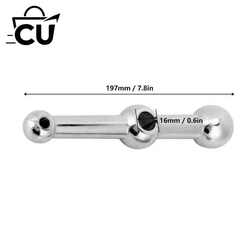 Mill Machine Handle with Ball Ergonomic Oval Handle for Worktable Lifting Replacement Part