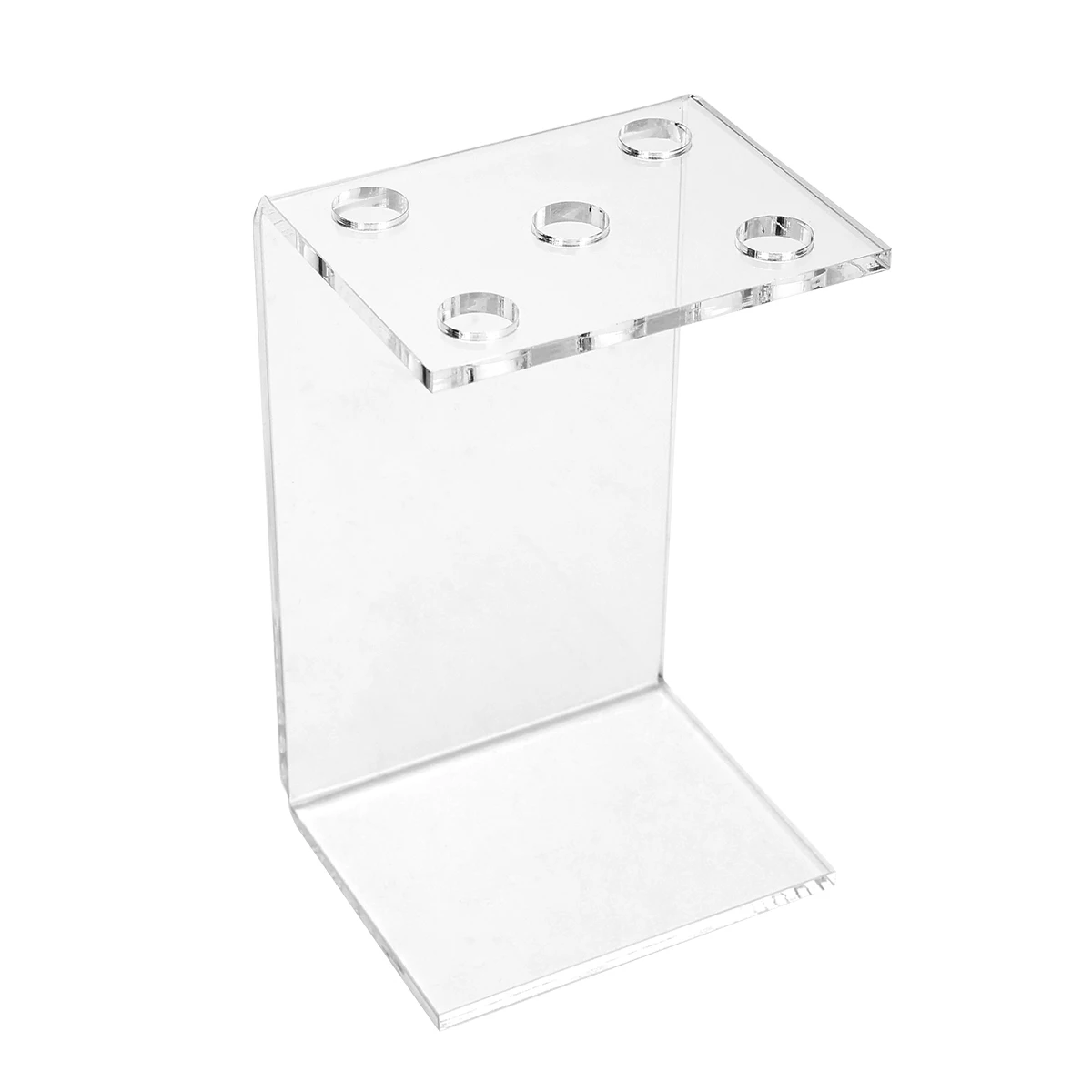Acrylic Scissors Holder with 5/6/15 Grids for Makeup Brushes