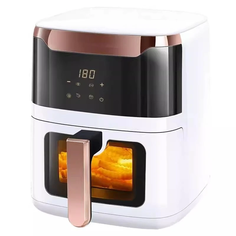 BEIJAMEI Air Fryer with Digital LED Touch Screen,Air Fryer 14.6L,Oilless Cooker Preheating and Keeping War