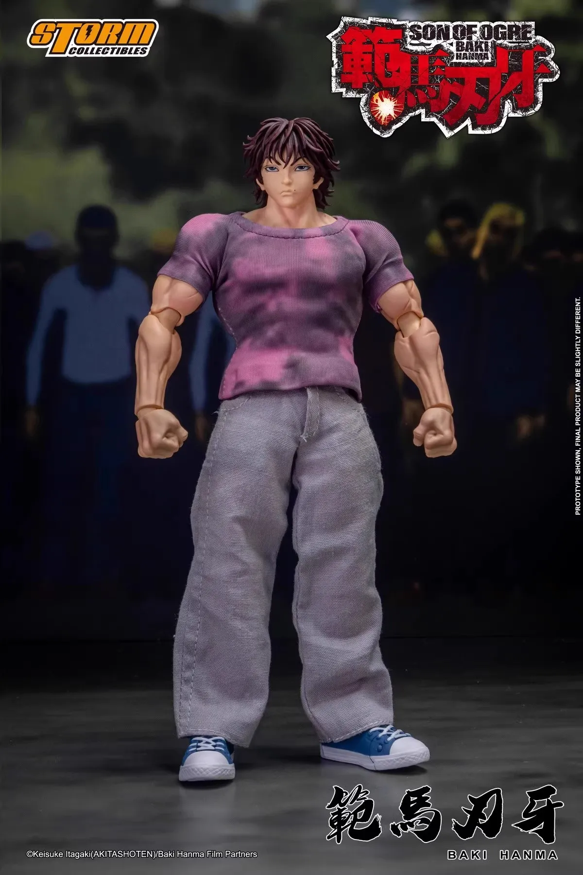 KIBK05 Storm Toys 1/12 Soldier Baki Hanma Full Set 6'' Action Figure Model Toy In Stock