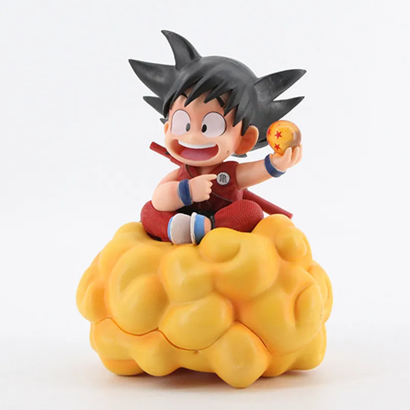 Dragon Ball Son Goku Anime Action Figure, Somersault Cloud Model, Butter Dragon Ball, Car Toy, PVC, Position assise