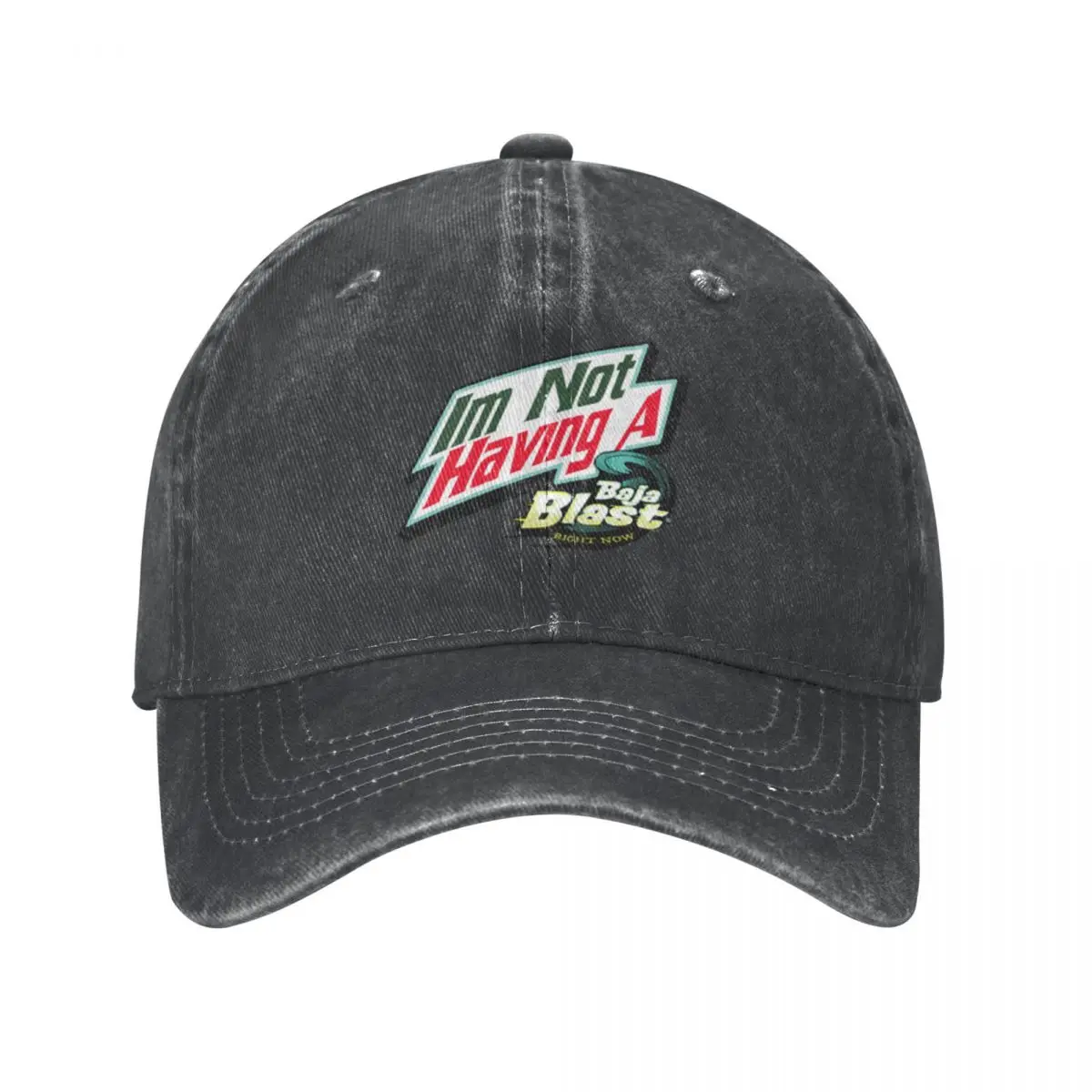 I_m Not Having a Baja Blast Right Now Cowboy Hat dad hat Hat Man For The Sun hard Hats Woman Men's