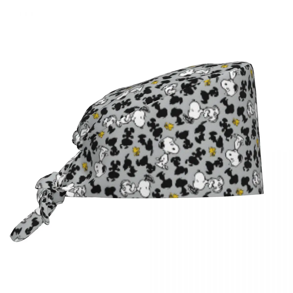 S-Snoopies & W-Woodstocks Breathable Nursing Work Cap Surgical Scrub Caps Nurse Medical Cap Work Scrubs Hat for Medical Surgical