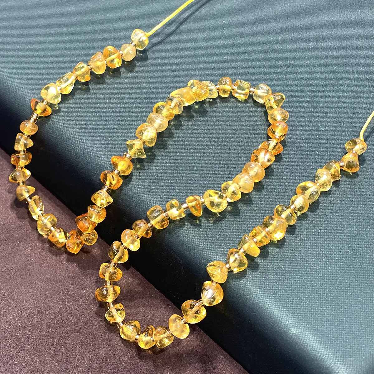 Natural Amber Irregular Golden Amber Gravel Beads 5x5mm for Jewelry Making DIY Necklace Earrings Bracelet  Accessories
