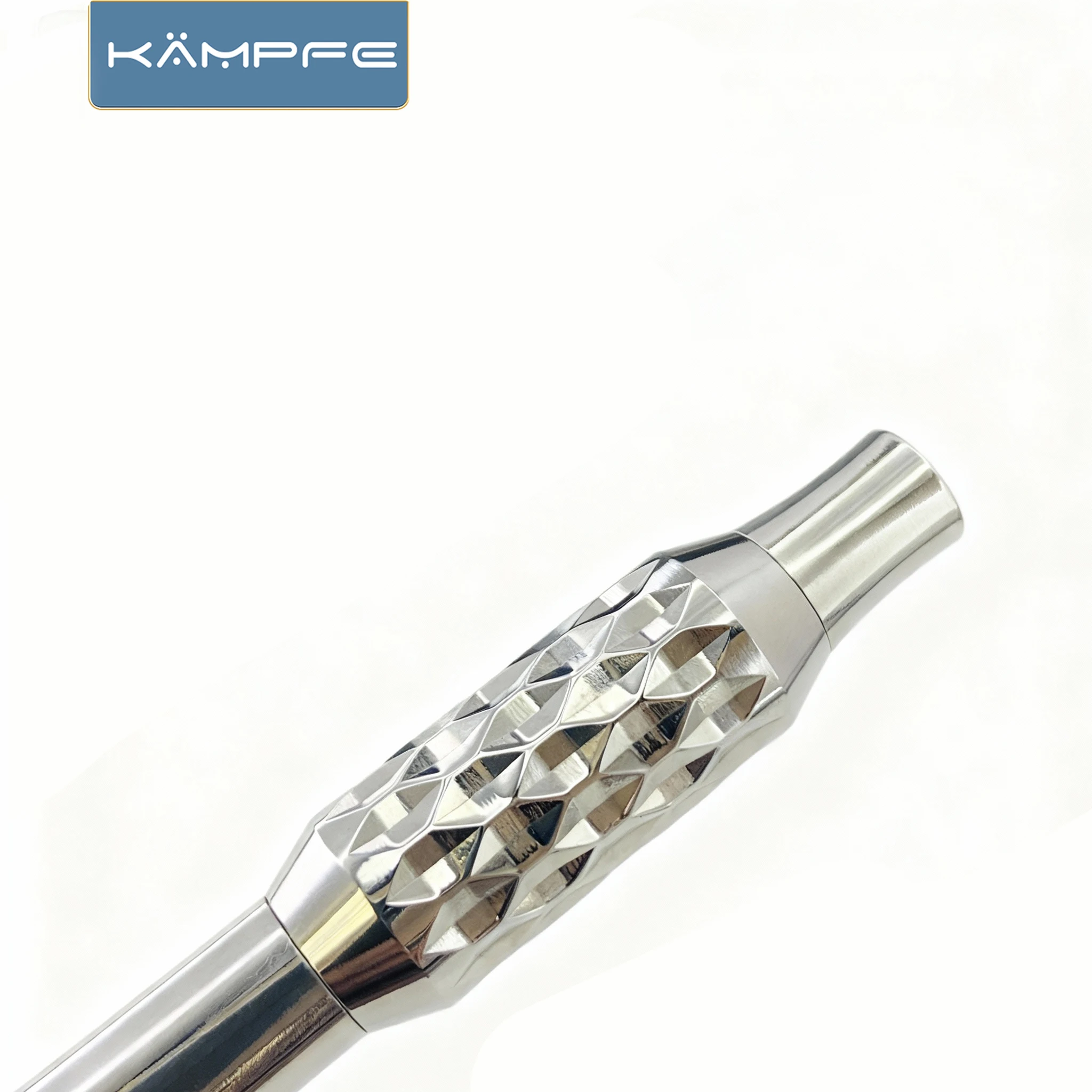 KAMPFE ماكينة حلاقة آمنة ذات حافة مزدوجة ومتانة من مادة الفولاذ المقاوم للصدأ الصلبة مع مجموعة متنوعة من رؤوس شفرات الحلاقة الآمنة