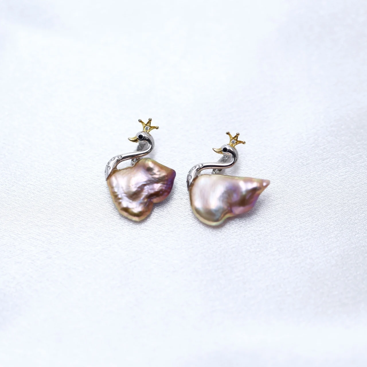 Exquisito y Compacto Collar de Plata con Perla Barroca Keshi de Agua Dulce Natural, Joyería Fina, Regalo Festivo para Chicas