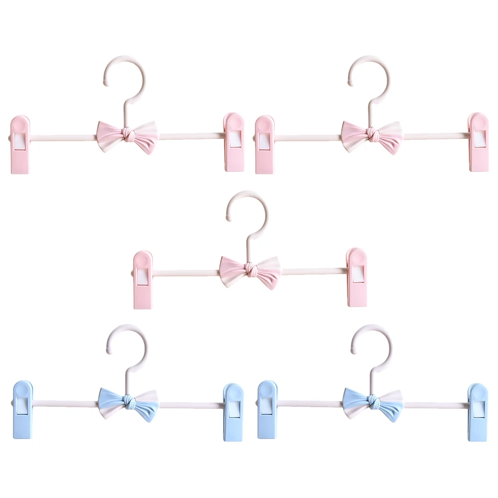 Perchas ajustables para pantalones, colgador antideslizante para pantalones vaqueros, organizador de ropa para el hogar, almacenamiento en el hogar, ahorro de espacio, 5 uds.