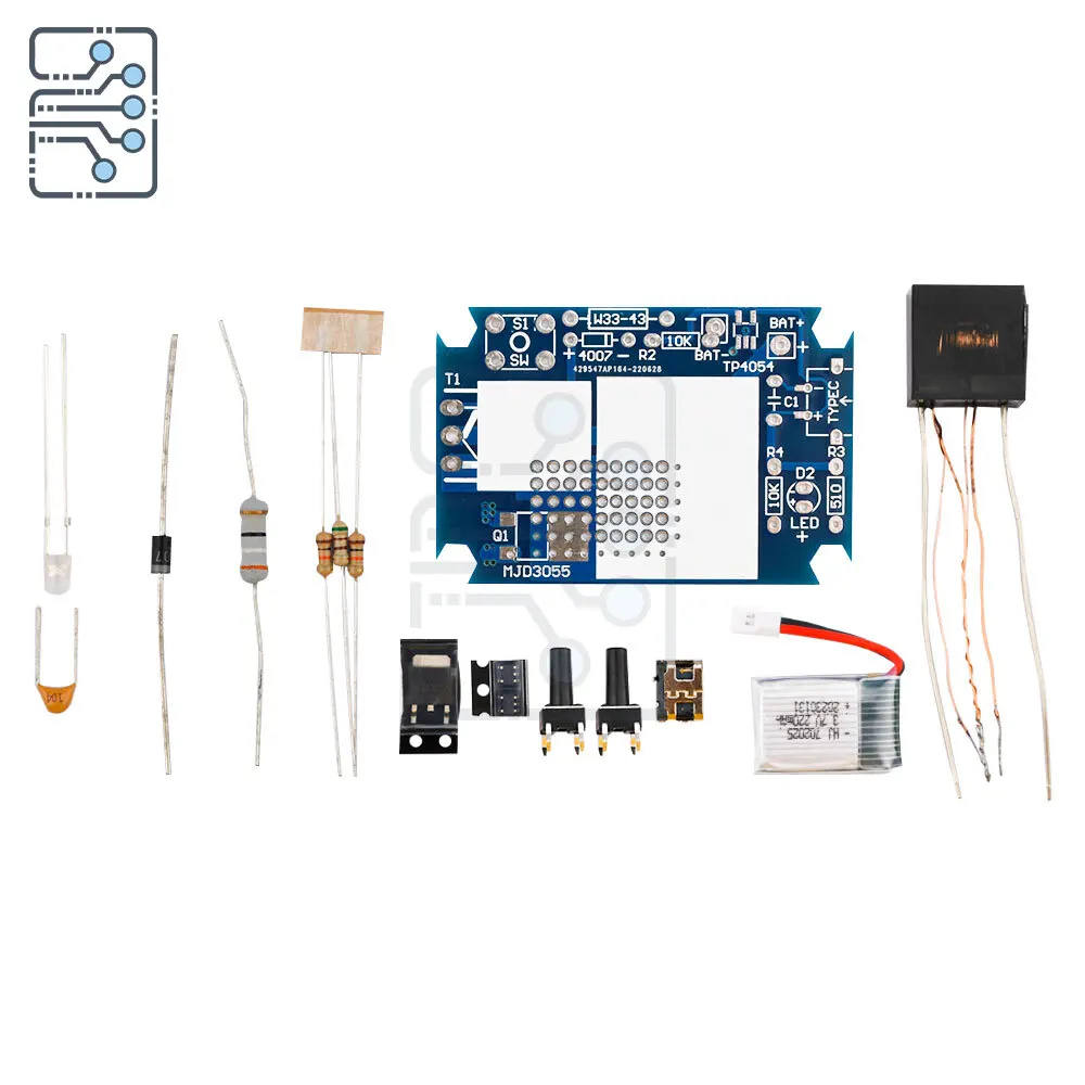 لتقوم بها بنفسك عدة وحدة الإشعال الجهد العالي مولد الجهد العاكس وحدة الجهد العالي قابلة للشحن قوس الشاعل الإلكترونية لتقوم بها بنفسك عدة