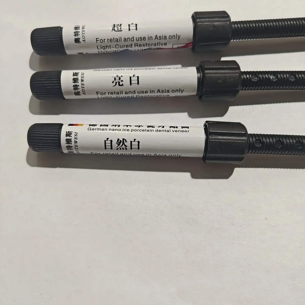 Dentistry Whitening Nano Teeth Carving Meiya Resin Veneer Material Natural Color Bright White Ice Porcelain Teeth Laboratory