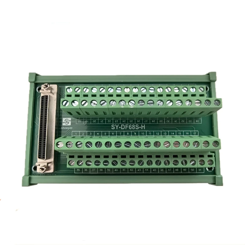 Плата-адаптер SCSI68 (гнездо) с клеммным разъемом типа DB, замена ACC68C ADAM3968