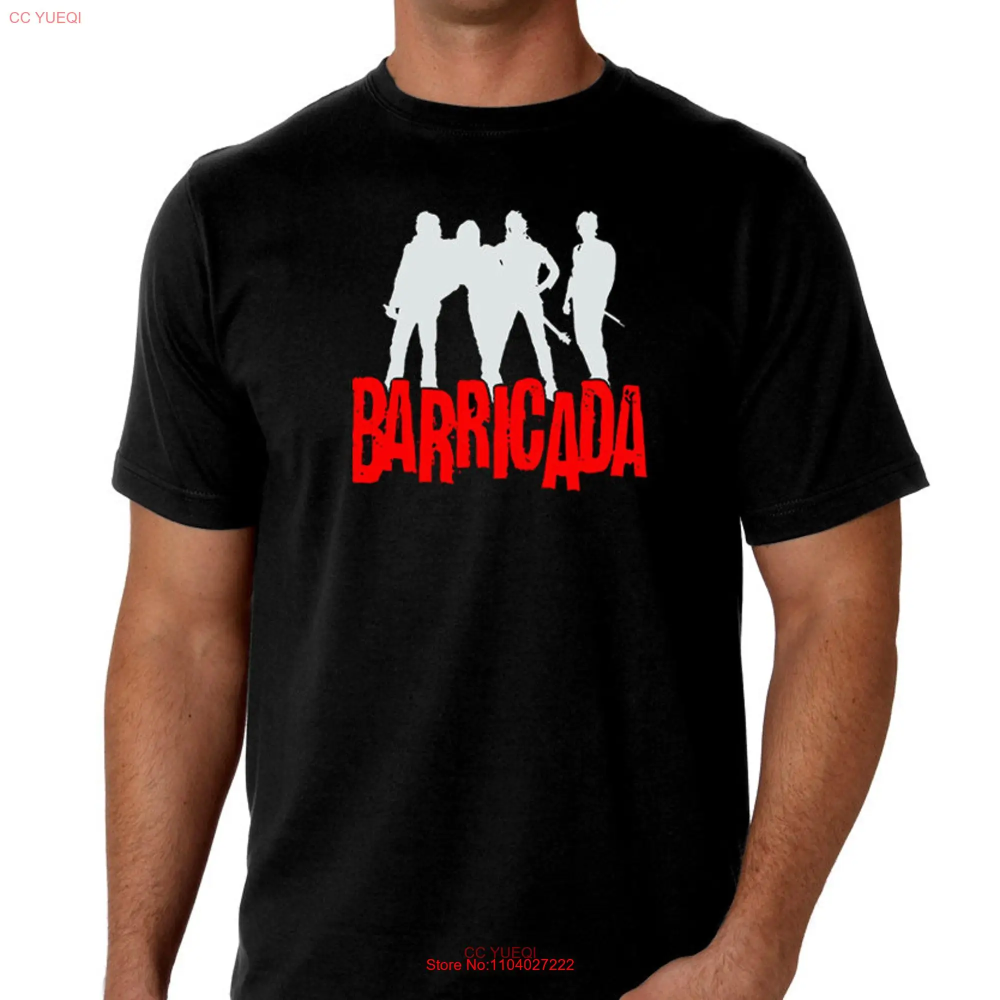 Barricada spanish rock band T shirt man boy heavy metal different sizes long or short sleeves