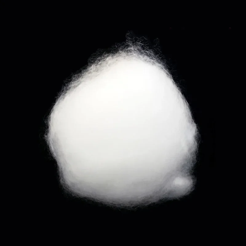 5g/10g High Temperature Resistant High Purity Quartz Cotton Glass Wool Gas Chromatography Fiber Cotton 2μm/4μm/9μm