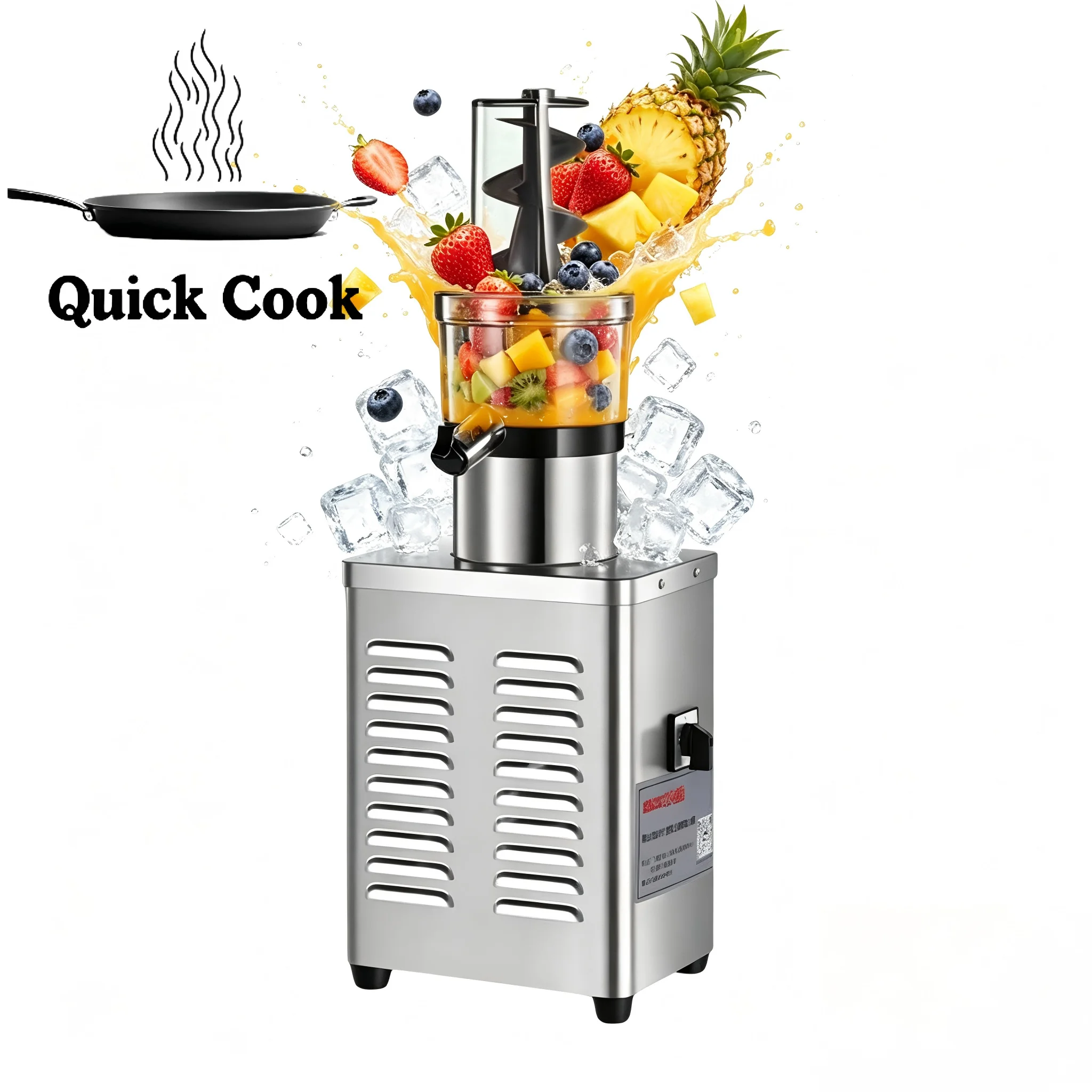Industrial High Power Multi-functional Automatic Fruit Juicer Commercial Juicer Residue Separation/can 24H Working