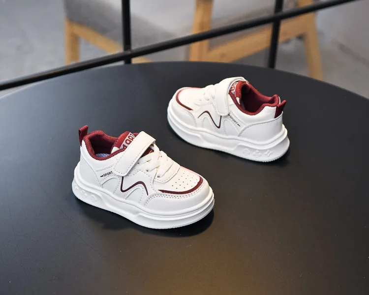 2026 Kinder-Sneaker: Modisches Design, Weiß, Rutschfest, Freizeitschuhe für Jungen und Mädchen, Atmungsaktive Turnschuhe, Kleinkinder-Outdoor-Schuhe – Detail 20