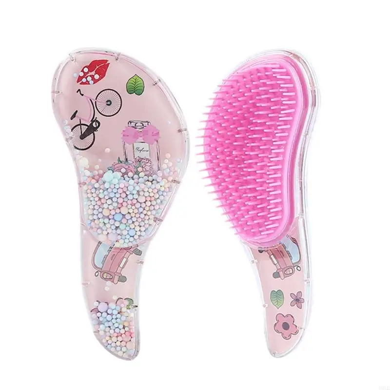 A9LE Detangling Hair Brush cho trẻ người lớn, tóc xoăn, tóc dày, dày nhẹ nhàng tách nút thắt nút không đau