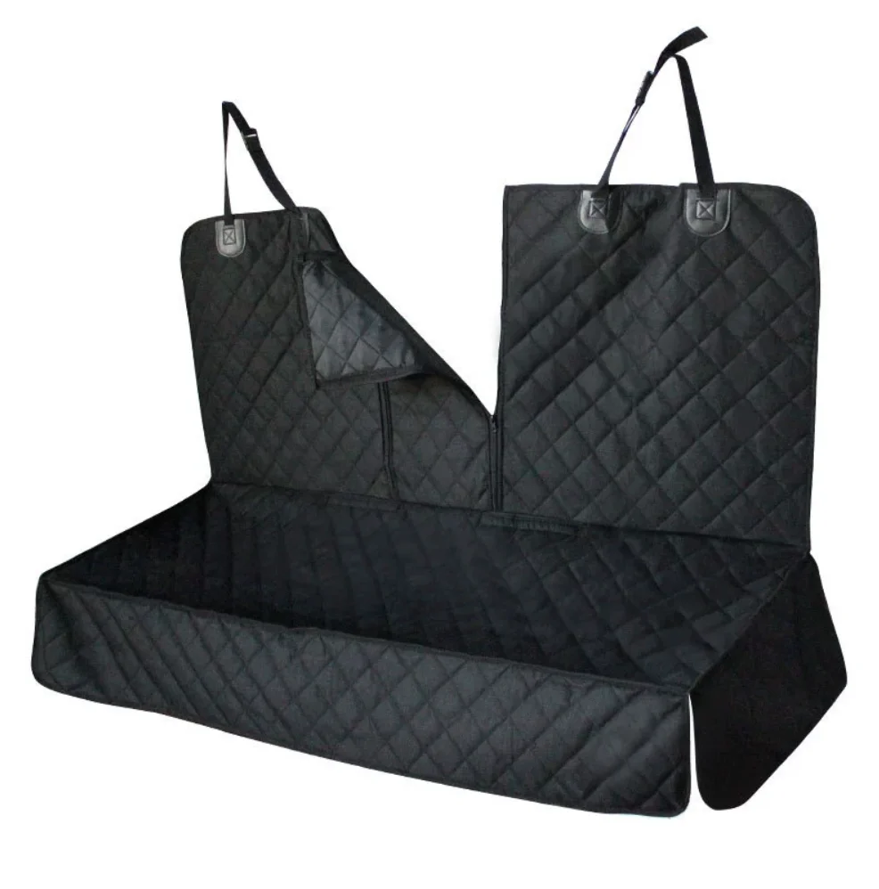 137x125cm Pokrowiec na fotel samochodowy dla psa Wodoodporny hamak dla psów Mata do kopania psa Pokrowiec na bagażnik Maty dla psa Tylny ochraniacz samochodu — zdjęcie 7