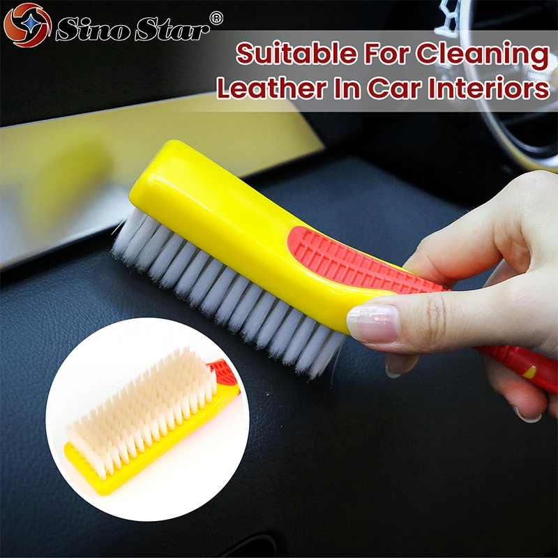 

Car Tire Cleaning Brush Car Wheel Tire Rim Scrub Brush Dfloor Mat Fabric Universal Auto Detailing Brush Washing Cleaning Tool