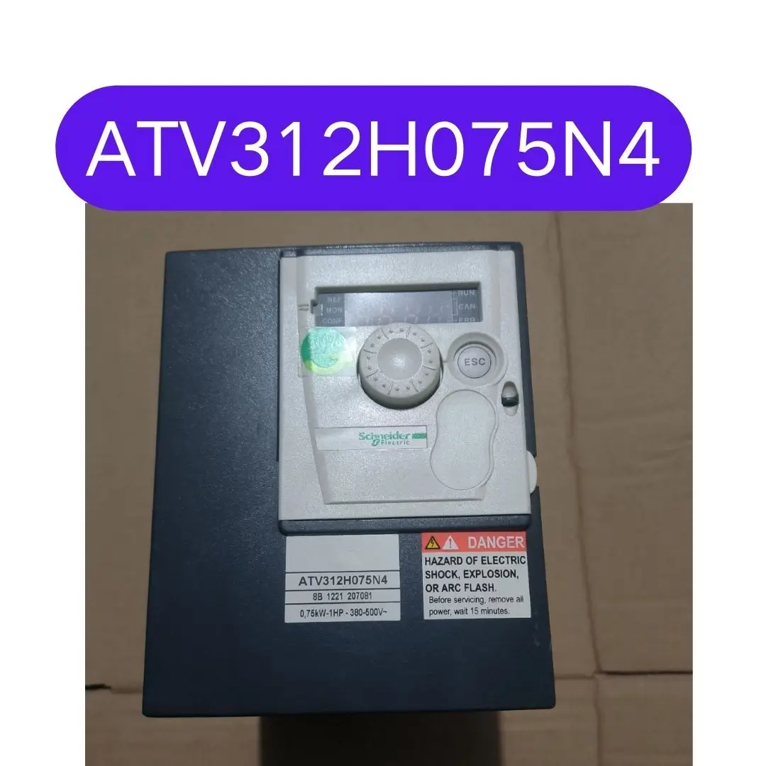 Used ATV312H075N4 inverter 0.75KW Test OK Fast Shipping