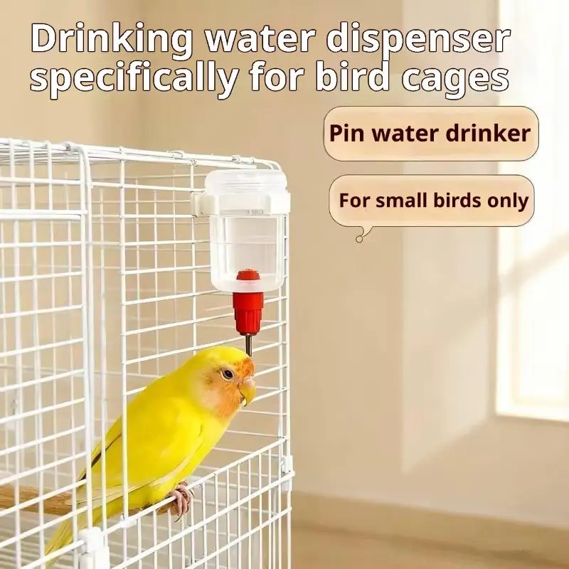 Automatic Bird Water Dispenser Leak Proof Hamster Pet Feeder Small Animal Drinking Bottle Pet Supplies Watering