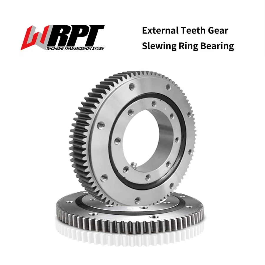 External Teeth Gear Bearing Ball Slewing Ring Bearing 011.10.100 / 011.10.120 / 011.10.150 / 011.10.180 / 011.20.200 Support