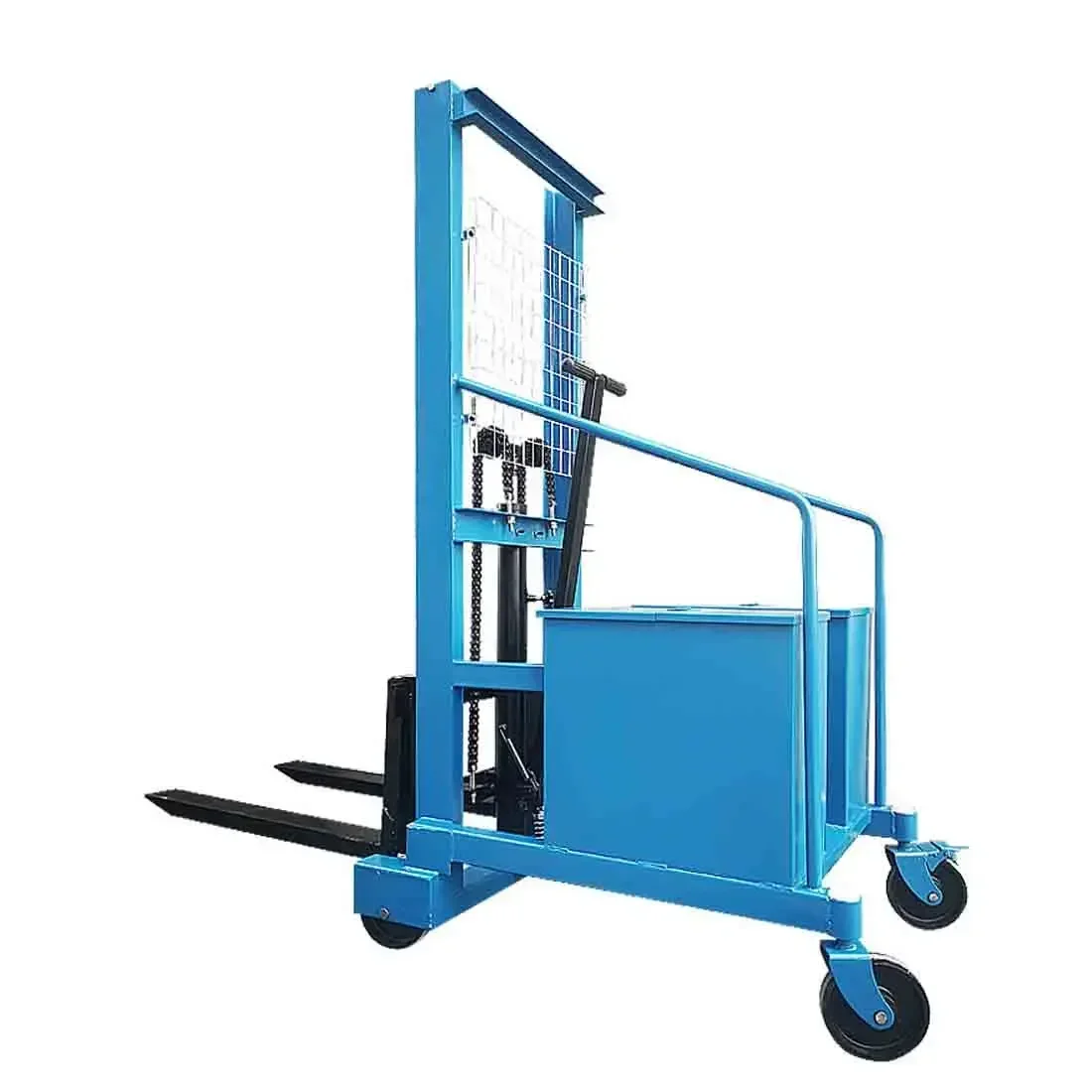 

Small manual forklift legless hydraulic lifting vehicle loading and unloading mold counterweight 1 ton 500 kg