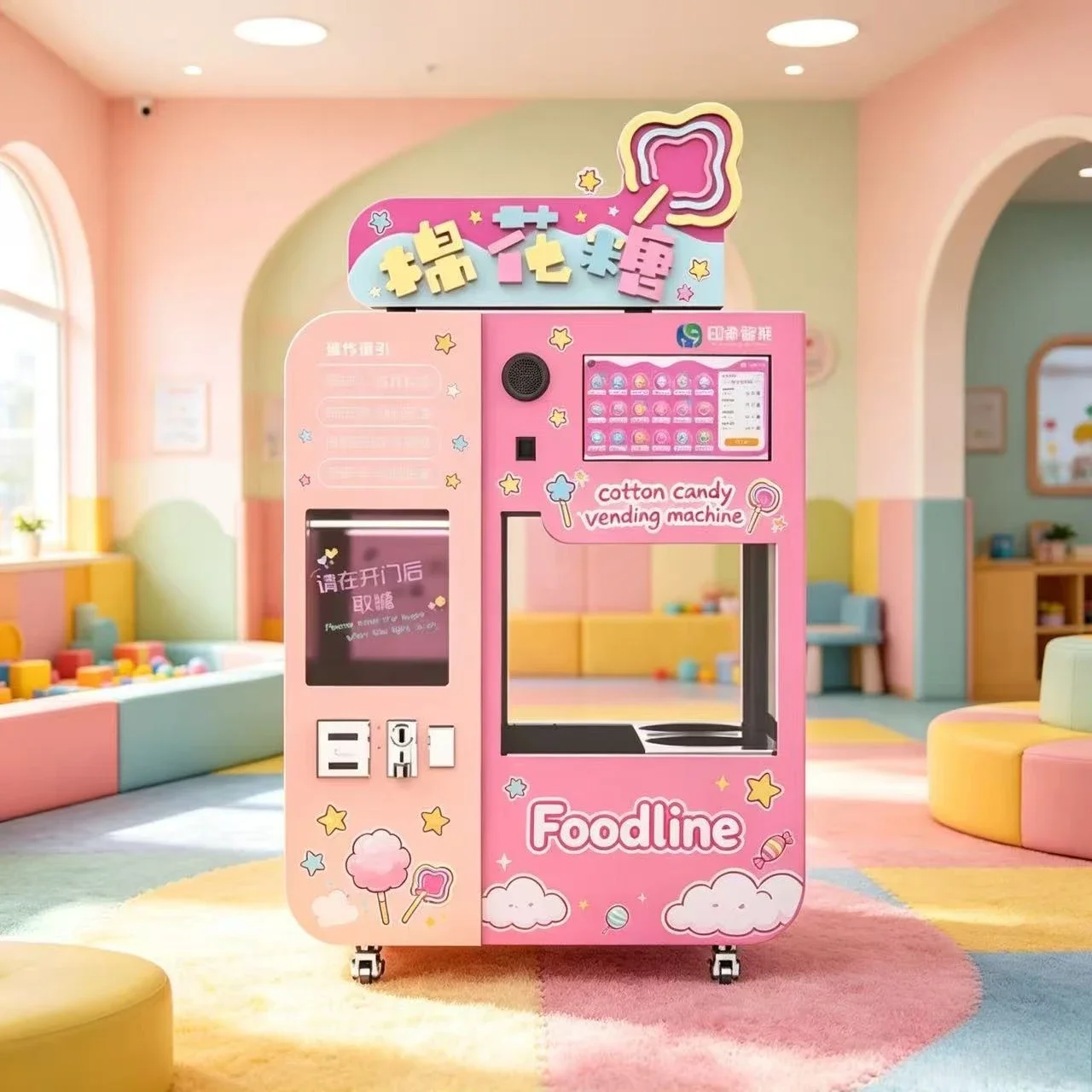 FL Low Price Electronic Machine Cotton Candy Cotton Candy Professional Machine