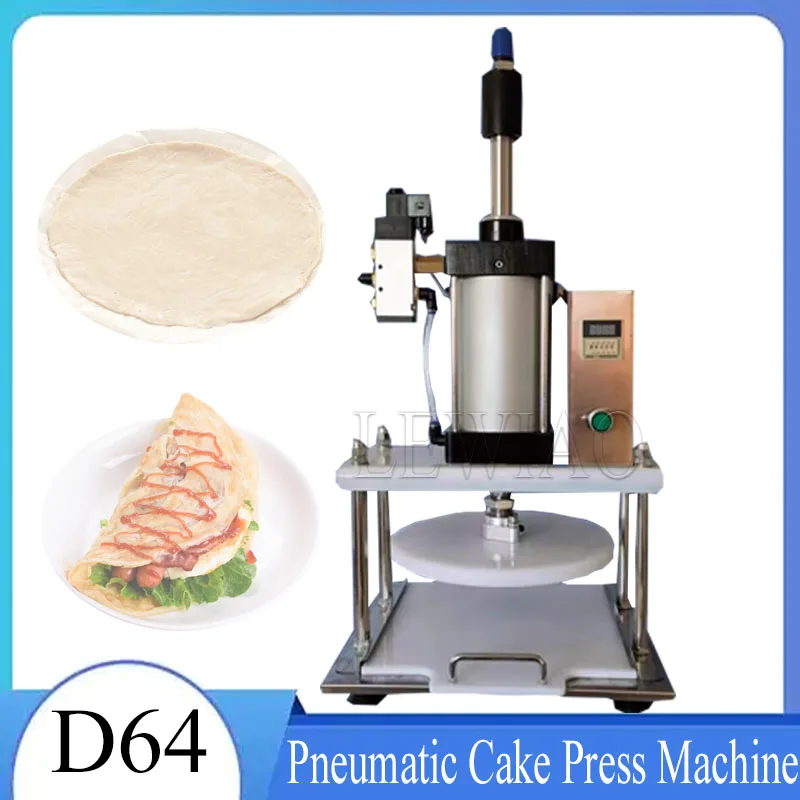 

Chapati Roti Flat Pancake Tortilla Making Machine Roasted Duck Bread Baking Maker Pneumatic Dough Press Machine