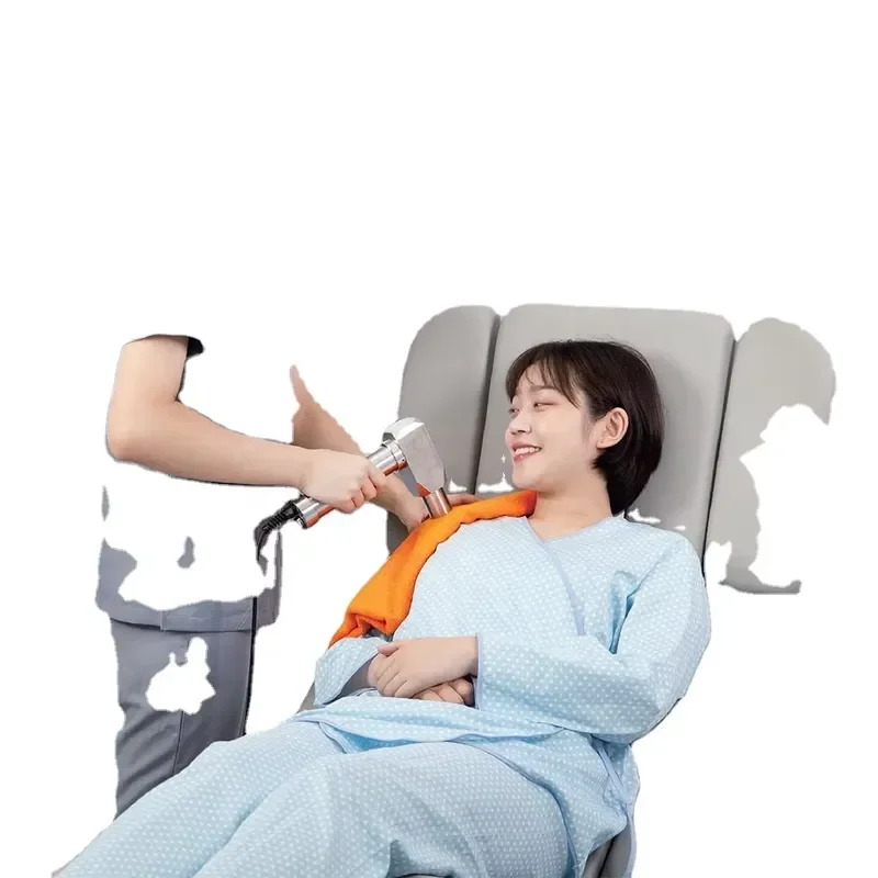 Physical Rehabilitation Fascial Massager Impulse Percussion Deep Tissue Vibration Body Muscle Massage Gun-