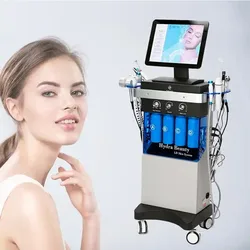 Wholesale 14 In 1 Hydro Facial Aqua Peel Face Lift Diamond Dermobrasion Skin Care Oxygen Water Jet Spa Machine