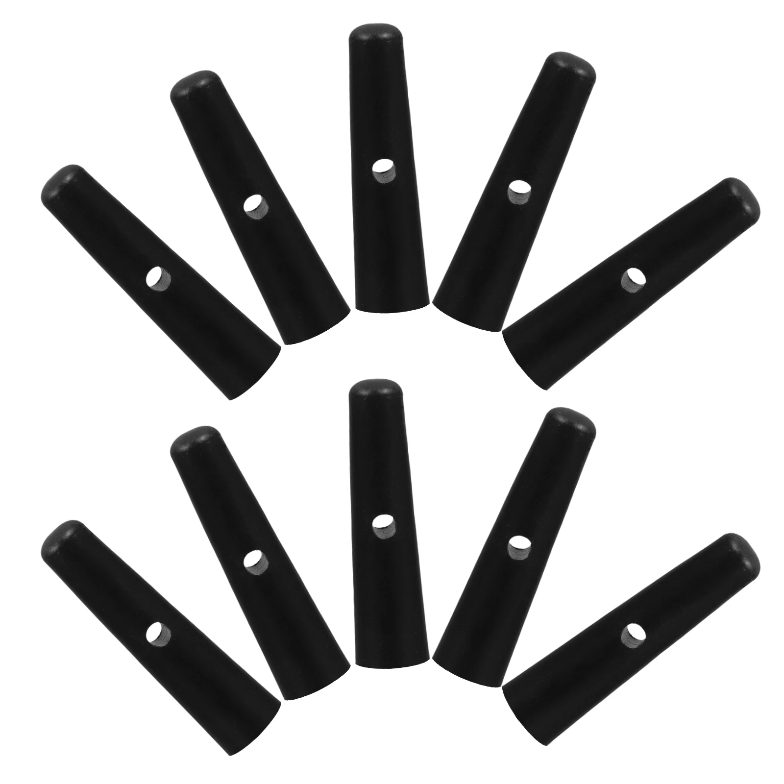 

10pcs Universal Long Handle Replacement Plastic Tail Beads For Folding Umbrella Repairing Supplies Umbrella Parts Bone Covers