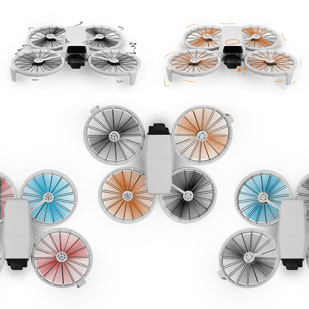 8 шт. сменные пропеллеры, малошумные пропеллеры, реквизит для дронов, лопасти для аксессуаров для дронов DJI Flip