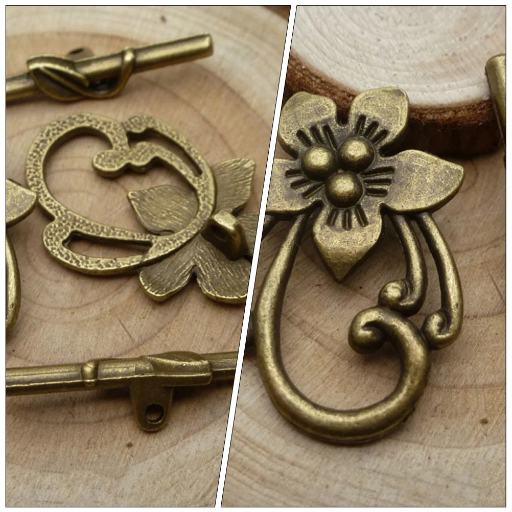 

Decoration Necklace Buckle Jewelry Making Alloy Vintage Creative DIY Decorative Flower-shaped