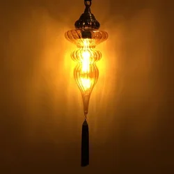 Newest Style Turkey Ethnic Customs Coffee Lamp Romantic Cafe Restaurant Bar Tree Pendant Light Bar Creative Pendant Lampe